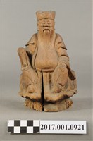 藏品(木雕福德正神像)的圖片