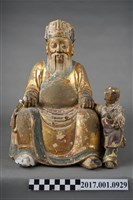 藏品(木雕福德正神像)的圖片