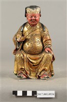 藏品(泥塑福德正神像)的圖片