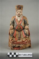 藏品(木雕福德正神像)的圖片