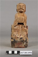 藏品(木雕福德正神夫人像)的圖片