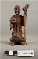 藏品(木雕福德正神夫人像)的圖片