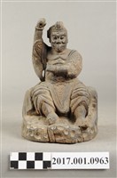 藏品(木雕雷公像)的圖片