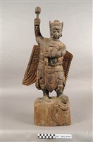 藏品(木雕雷公像)的圖片