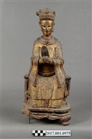 藏品(木雕碧霞元君像)的圖片