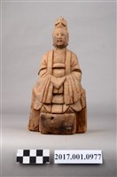 藏品(木雕碧霞元君像)的圖片