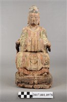 藏品(木雕碧霞元君像)的圖片