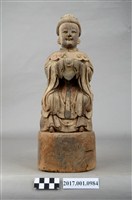 藏品(木雕碧霞元君像)的圖片