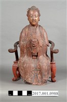 藏品(木雕碧霞元君像)的圖片