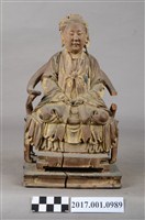 藏品(木雕碧霞元君像)的圖片