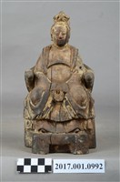 藏品(木雕碧霞元君像)的圖片