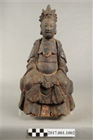 藏品(木雕碧霞元君像)的圖片