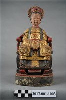 藏品(木雕碧霞元君像)的圖片