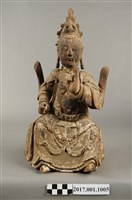 藏品(木雕碧霞元君像)的圖片