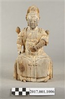 藏品(木雕碧霞元君像)的圖片