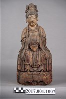 藏品(木雕碧霞元君像)的圖片