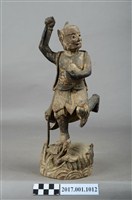 藏品(木雕魁星像)的圖片