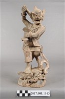 藏品(木雕魁星像)的圖片