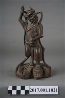 藏品(木雕魁星像)的圖片