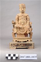 藏品(木雕廣澤尊王像)的圖片