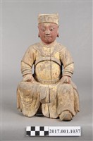 藏品(木雕廣澤尊王像)的圖片