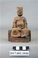 藏品(木雕廣澤尊王像)的圖片