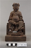 藏品(木雕廣澤尊王像)的圖片