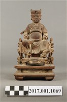 藏品(木雕廣澤尊王像)的圖片