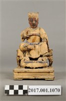 藏品(木雕廣澤尊王像)的圖片