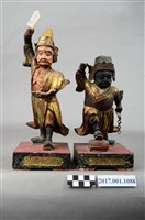 藏品(木雕謝范將軍像組)的圖片