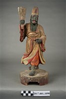 藏品(木雕謝將軍像)的圖片