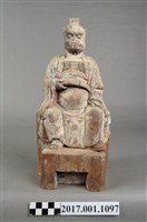 藏品(木雕應靈公鍾部像)的圖片