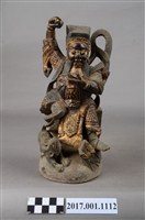 藏品(木雕趙元帥像)的圖片