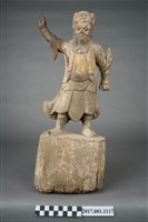 藏品(木雕趙元帥像)的圖片
