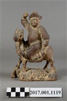 藏品(木雕謝府元帥像)的圖片
