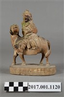 藏品(木雕謝府元帥像)的圖片