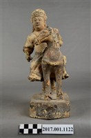 藏品(木雕謝府元帥像)的圖片