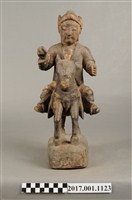 藏品(木雕謝府元帥像)的圖片