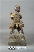 藏品(木雕謝府元帥像)的圖片