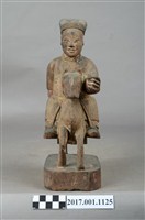 藏品(木雕謝府元帥像)的圖片