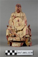 藏品(木雕關聖帝君像)的圖片
