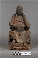 藏品(木雕關聖帝君像)的圖片