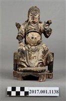 藏品(木雕關聖帝君像)的圖片