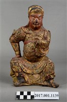藏品(木雕關聖帝君像)的圖片