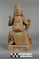 藏品(木雕關聖帝君像)的圖片
