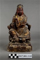 藏品(木雕關聖帝君像)的圖片