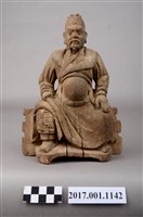 藏品(木雕關聖帝君像)的圖片