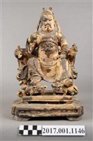 藏品(木雕關聖帝君像)的圖片