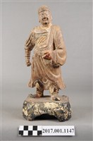 藏品(木雕關聖帝君像)的圖片