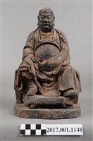 藏品(木雕關聖帝君像)的圖片